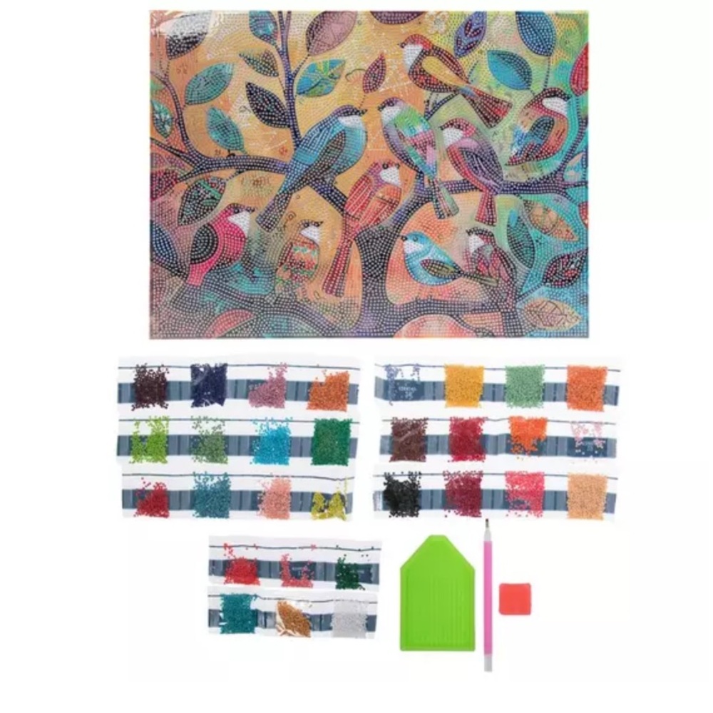 Birds on Branches Diamond Art Kit Viral TikTok